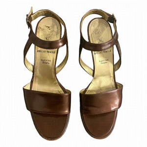 𝅺bruno Magli open-toed sandal - vintage